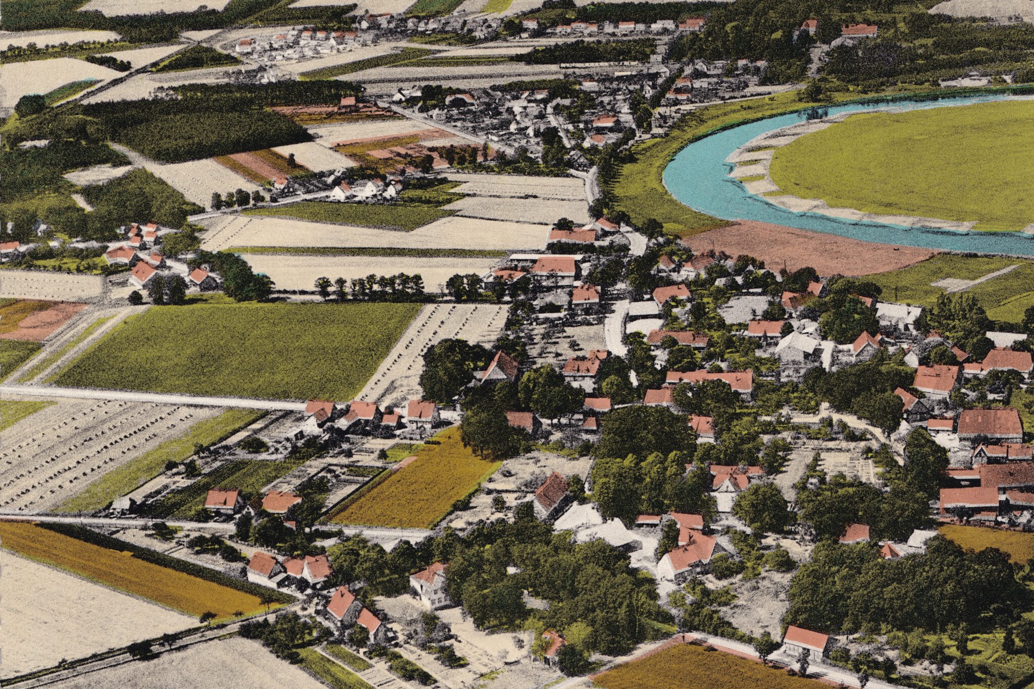 Hülsen (2 neue Karten) Ansichtskarten Landkreis Verden