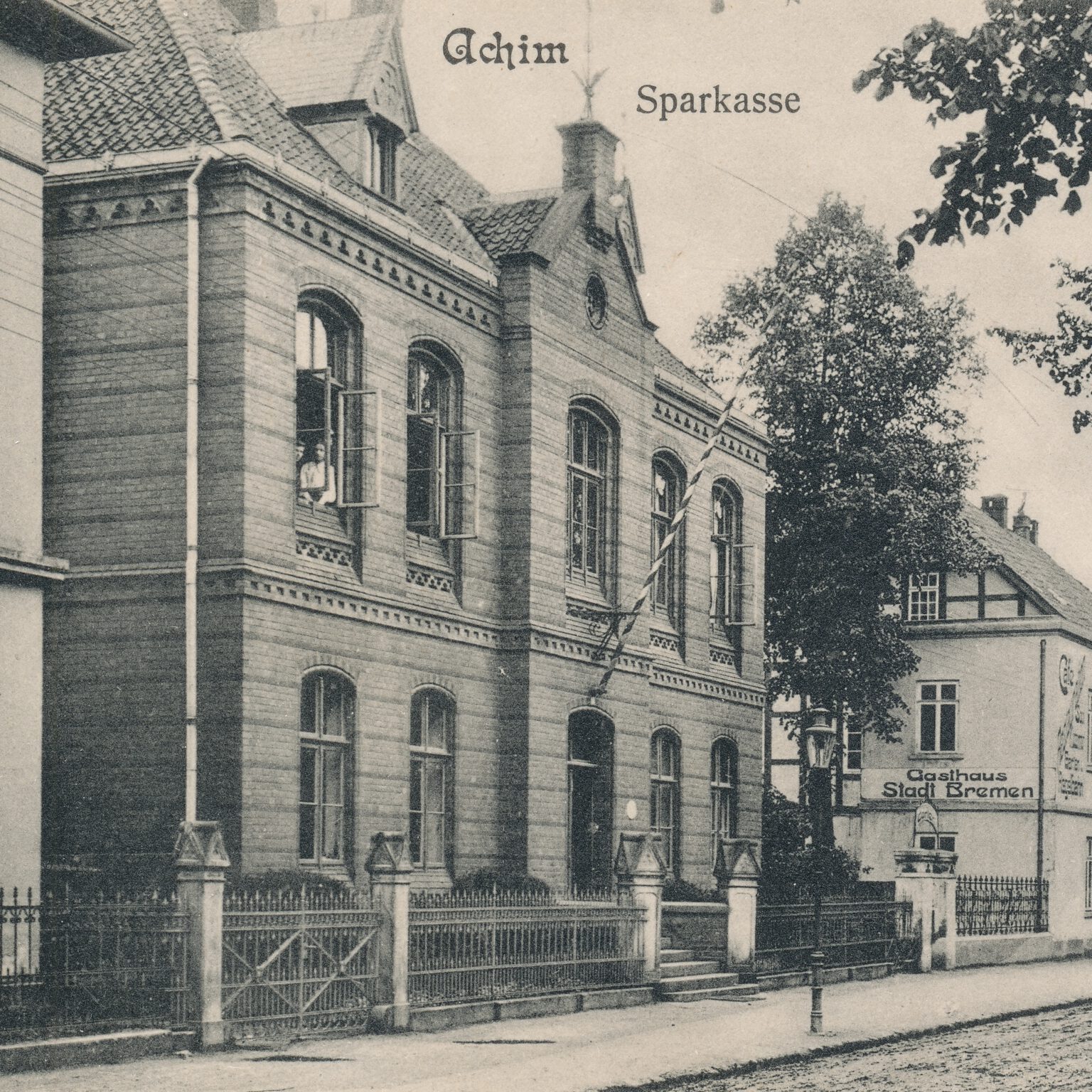 Gebäude Ansichtskarten Landkreis Verden